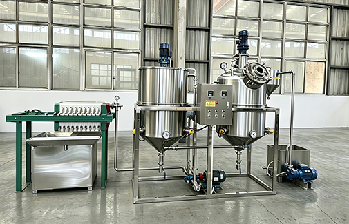 Crude Oil Refining (Animal & Vegetable Oil 1-10T)